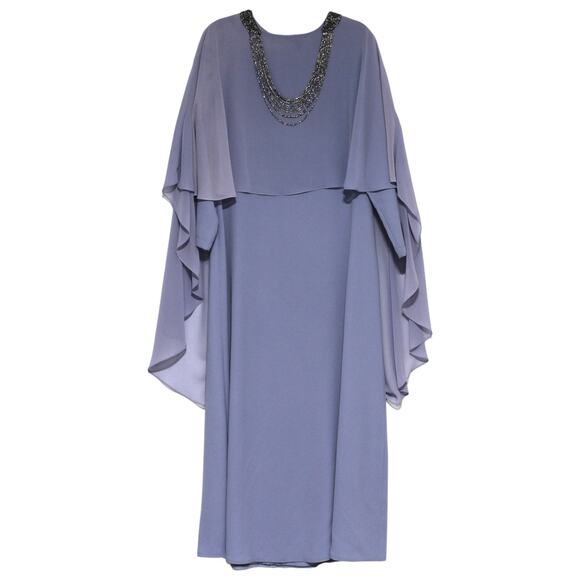 Tuay Lilac Purple Modest Hijabi Formal Maxi Dress Size 46 Large - Picture 2 of 12